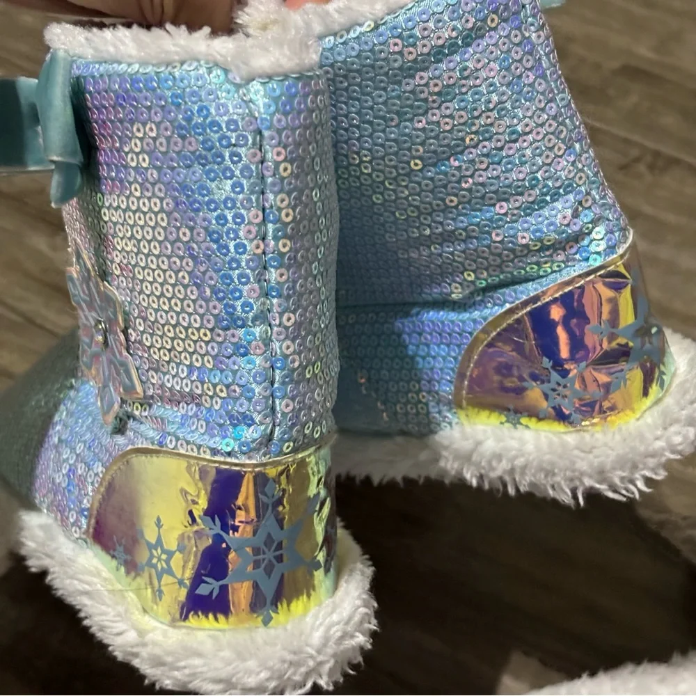 Girls’ Slippers Bundle Frozen Olaf‎ Unicorn Fuzzy Toddler Little Kids size 11